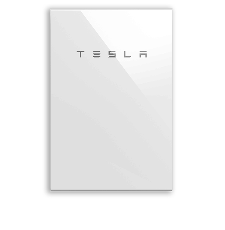 white tesla powerwall 2