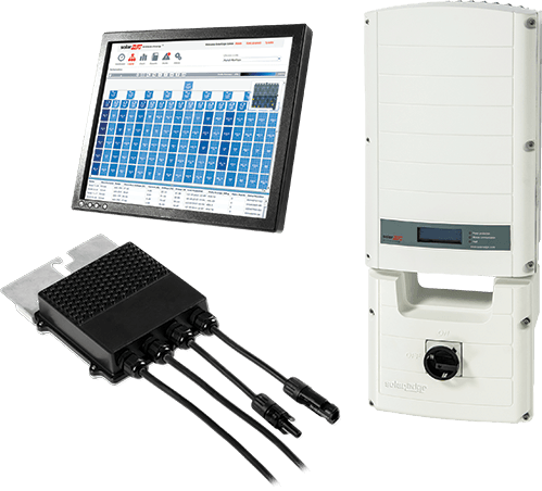 inverter with monitor and cable