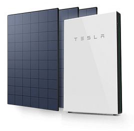 solar panel and tesla white panel